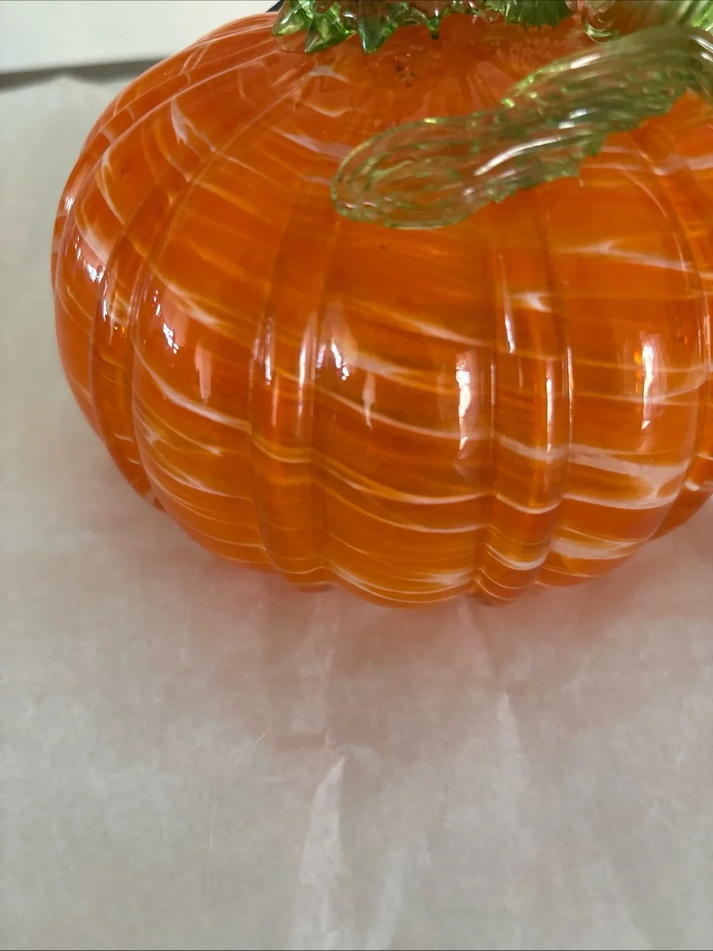 Tahari handblown glass